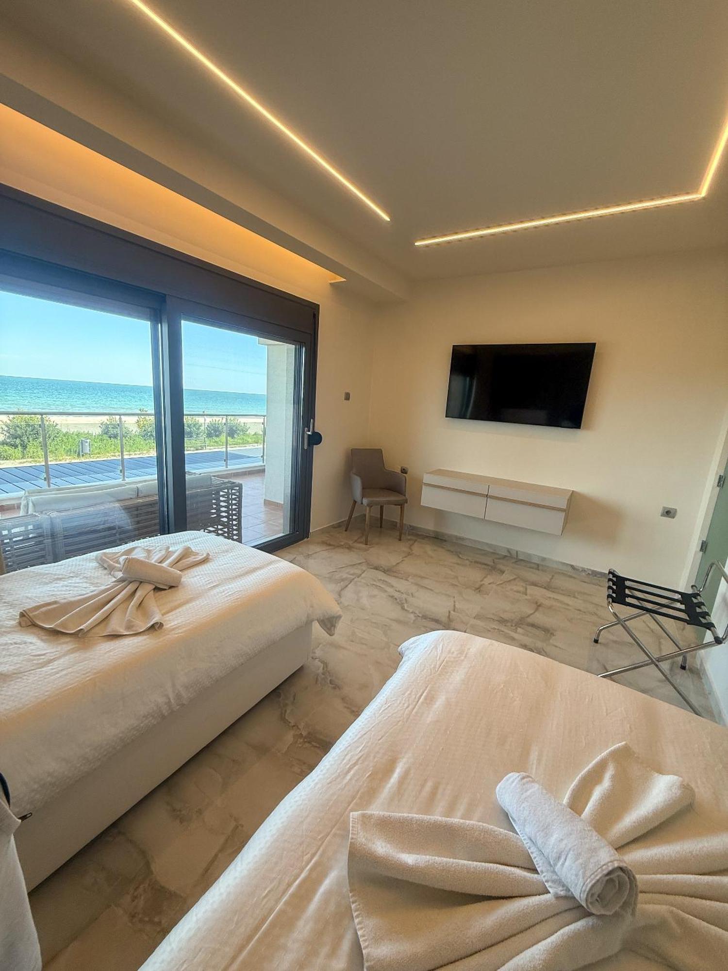 Paralía Aqua Mare Luxury Apartments מראה חיצוני תמונה